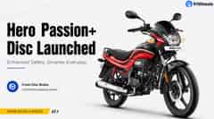 Hero MotoCorp Launches Passion+ Disc; Enhanced Safety & Convenience